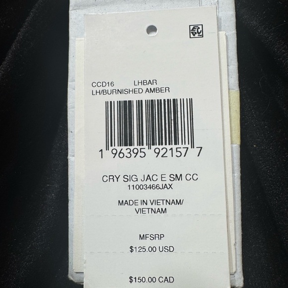 Coach Trail Bag Crystal Jacquard purse and wallet. Selling as a set. - Picture 8 of 13